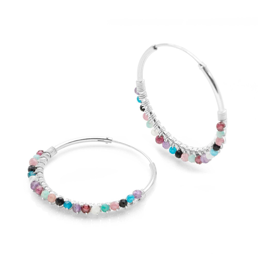 Gem Galaxy Hoops (E51761)