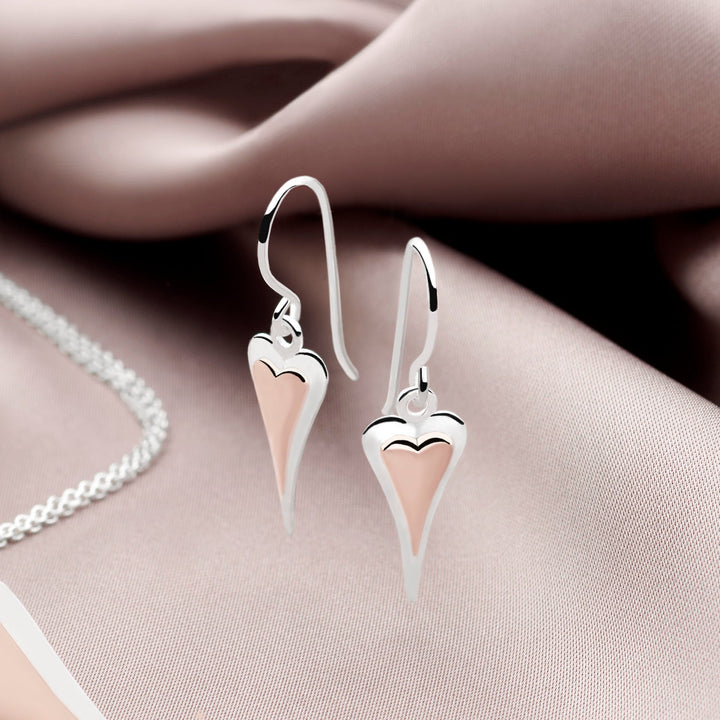 Amour Fusion Heart Earrings (E52781)