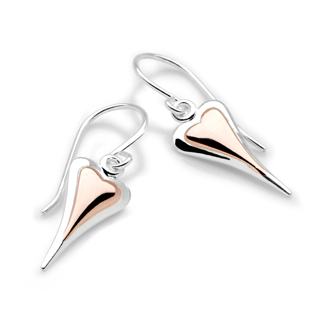 Amour Fusion Heart Earrings (E52781)