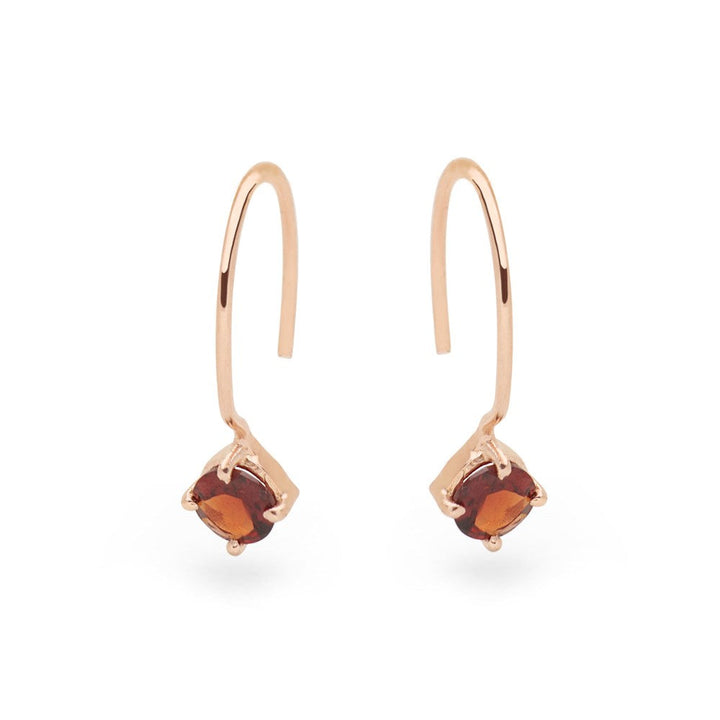 Garnet Arora Earrings (E53221)