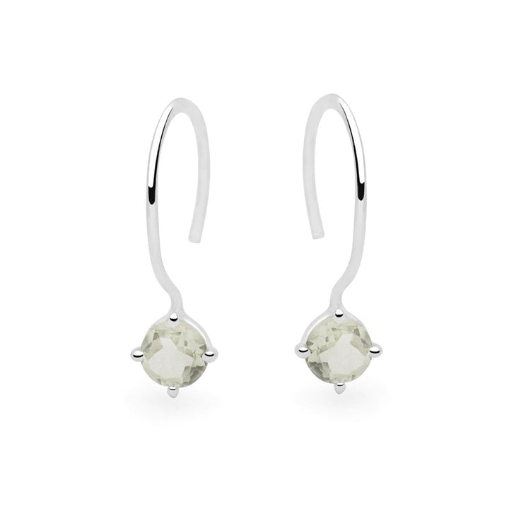 Green Amethyst Arora Earrings (E53281)