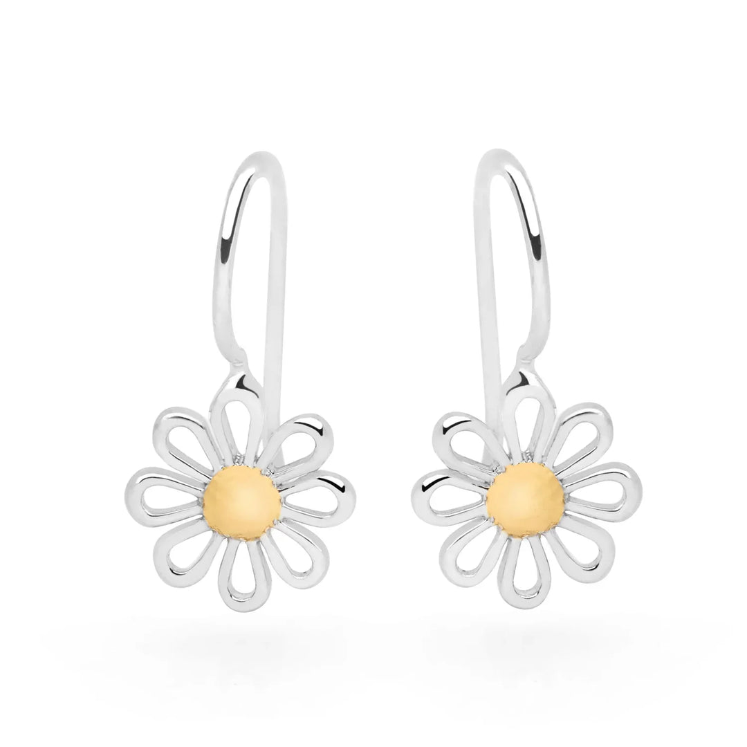 Golden Daisy Earrings (E53321)