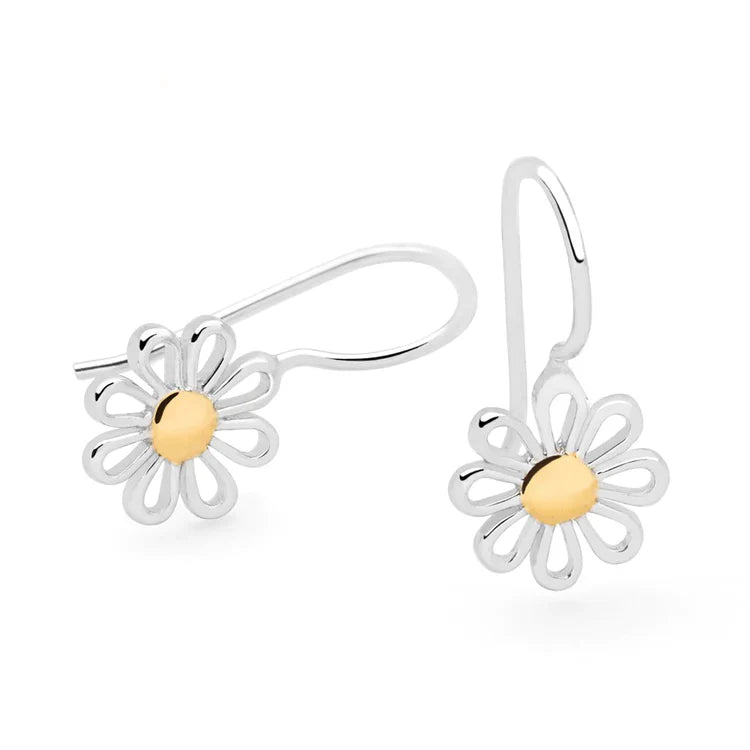 Golden Daisy Earrings (E53321)