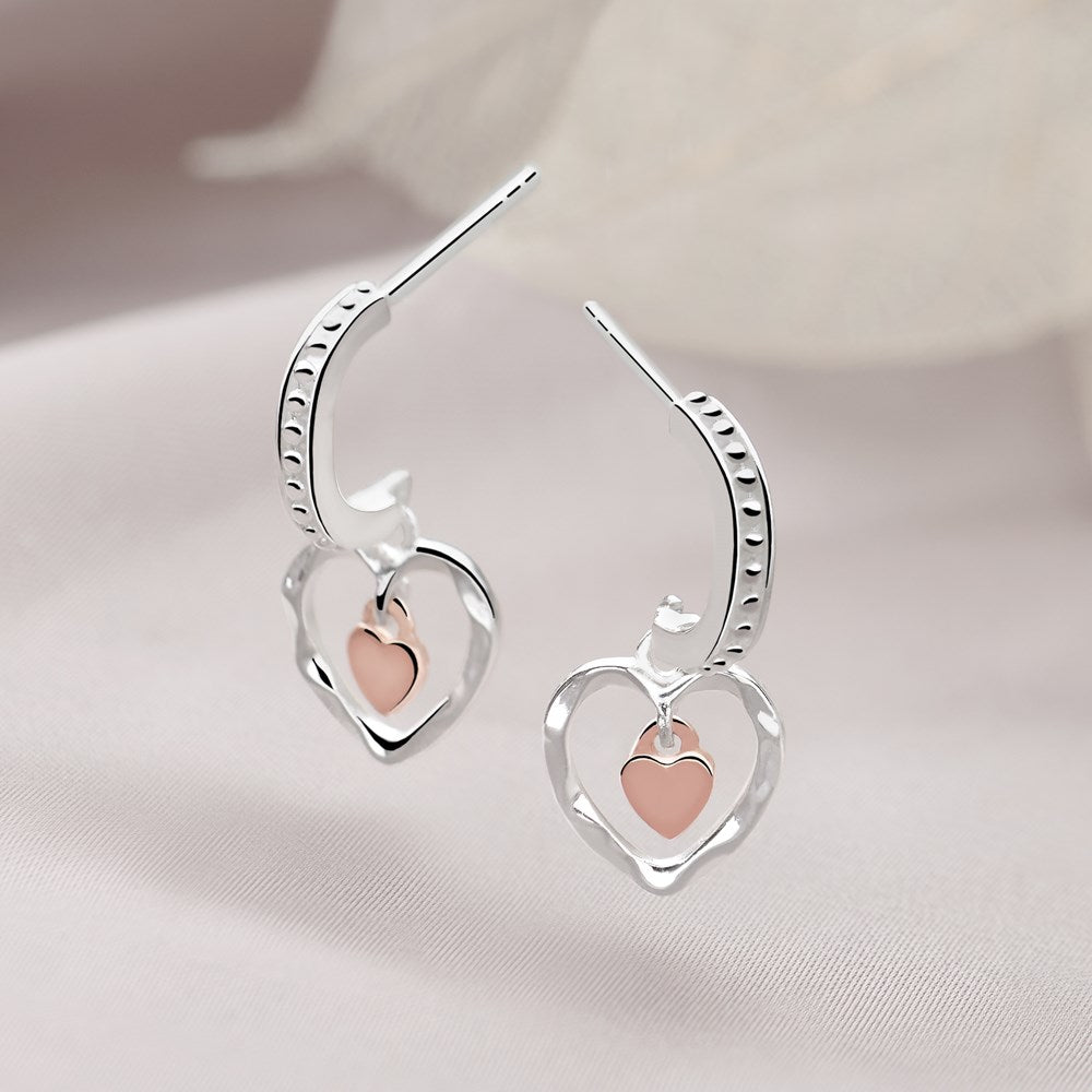 Heart of Fire Earrings (E53621)