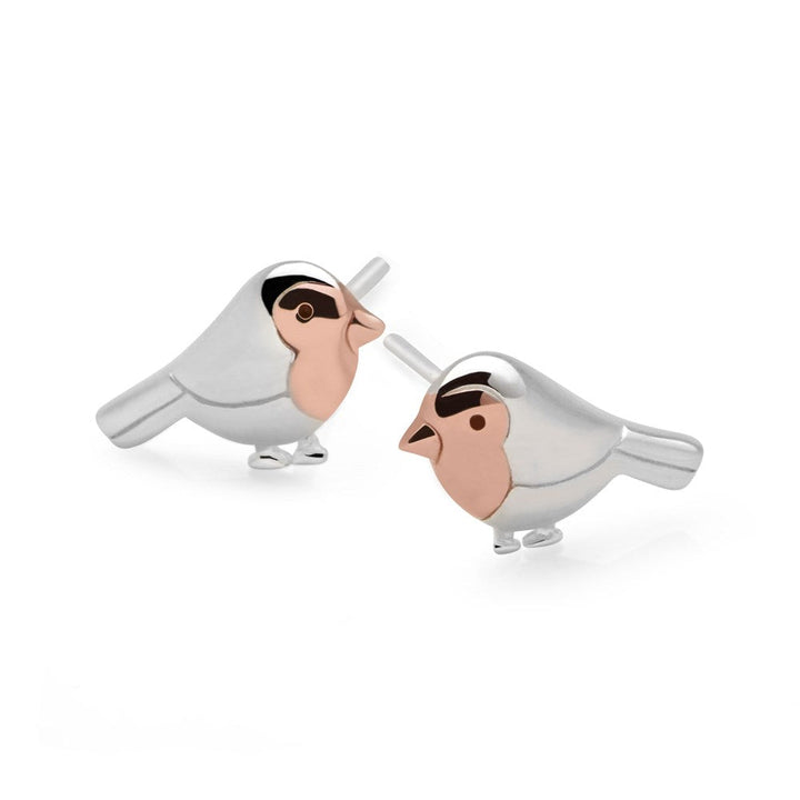 Red Robin Stud Earrings (E54341)