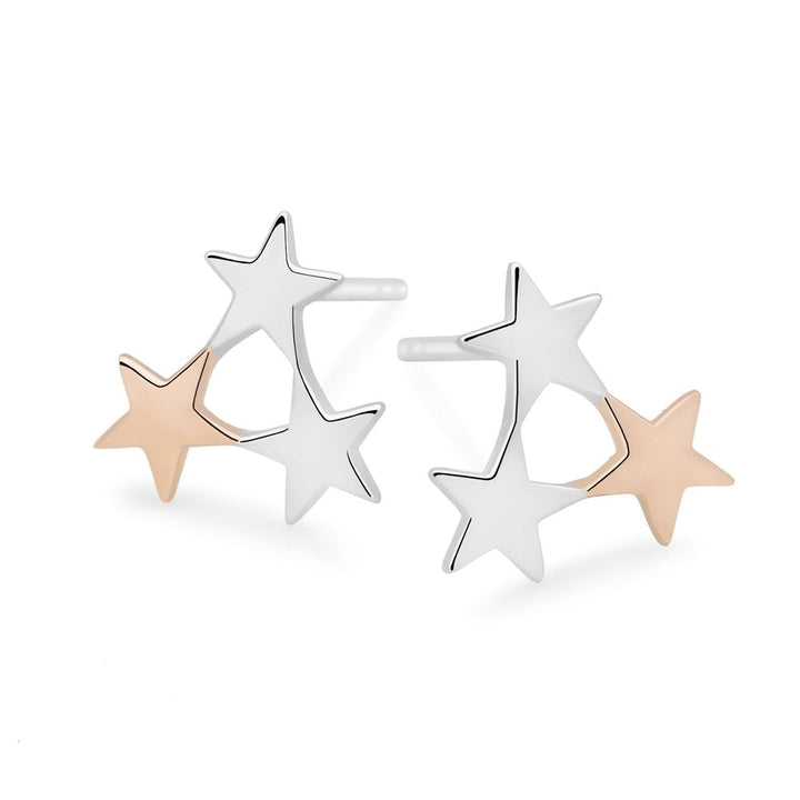 Starburst Silver Studs (E54571)