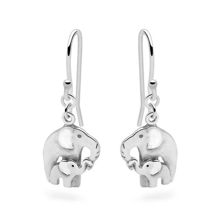 Mother & Baby Embrace Earrings (E54781)