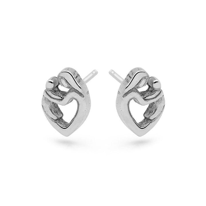 Mother Child Stud Earrings