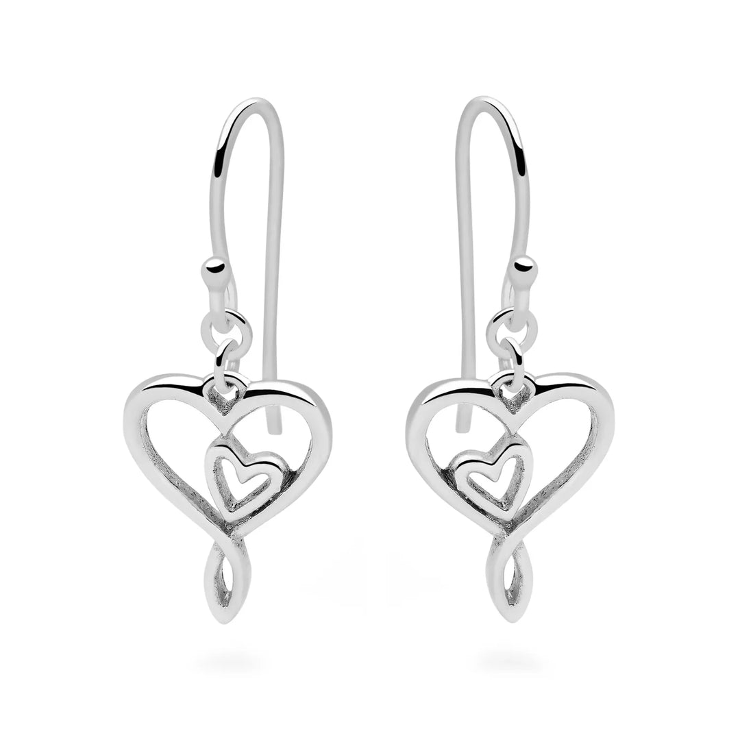 Mother's Love Silver Earrings (E54821)