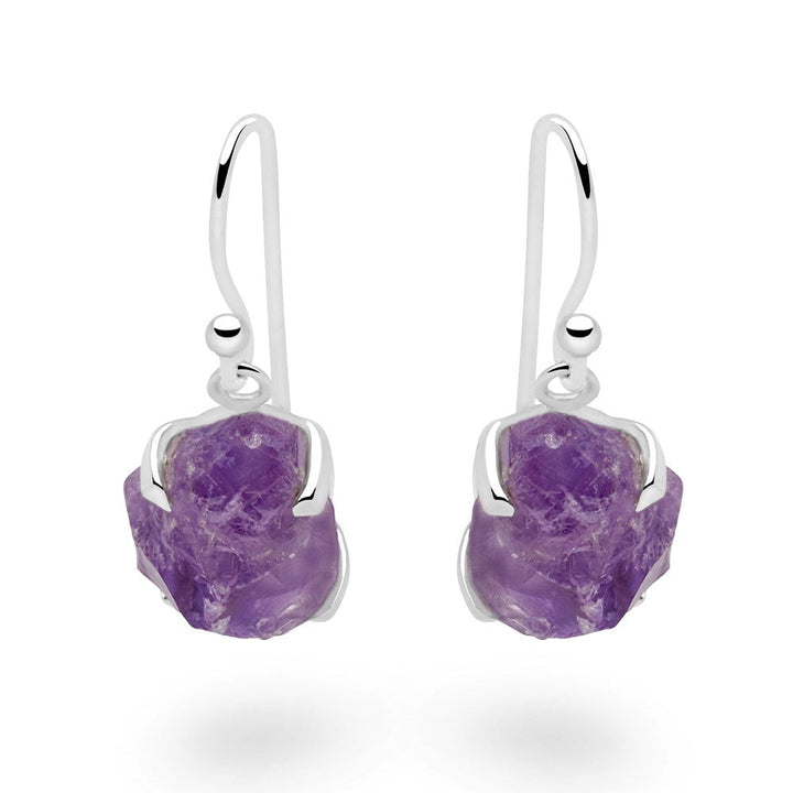 Amethyst Earrings (B223E01)