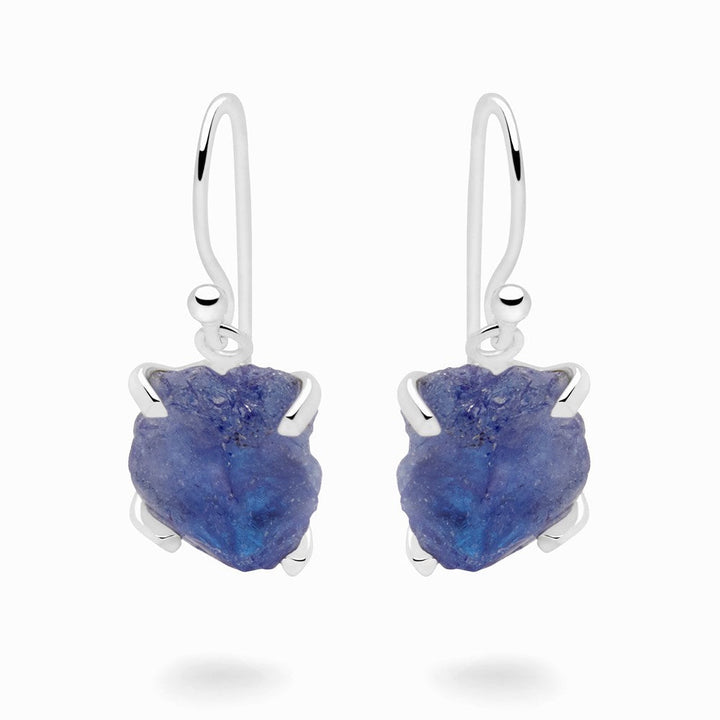 Tanzanite Drop Earrings (B436E01)