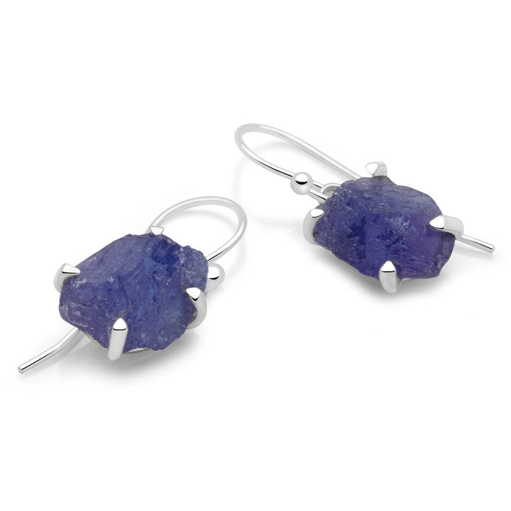 Tanzanite Drop Earrings (B436E01)