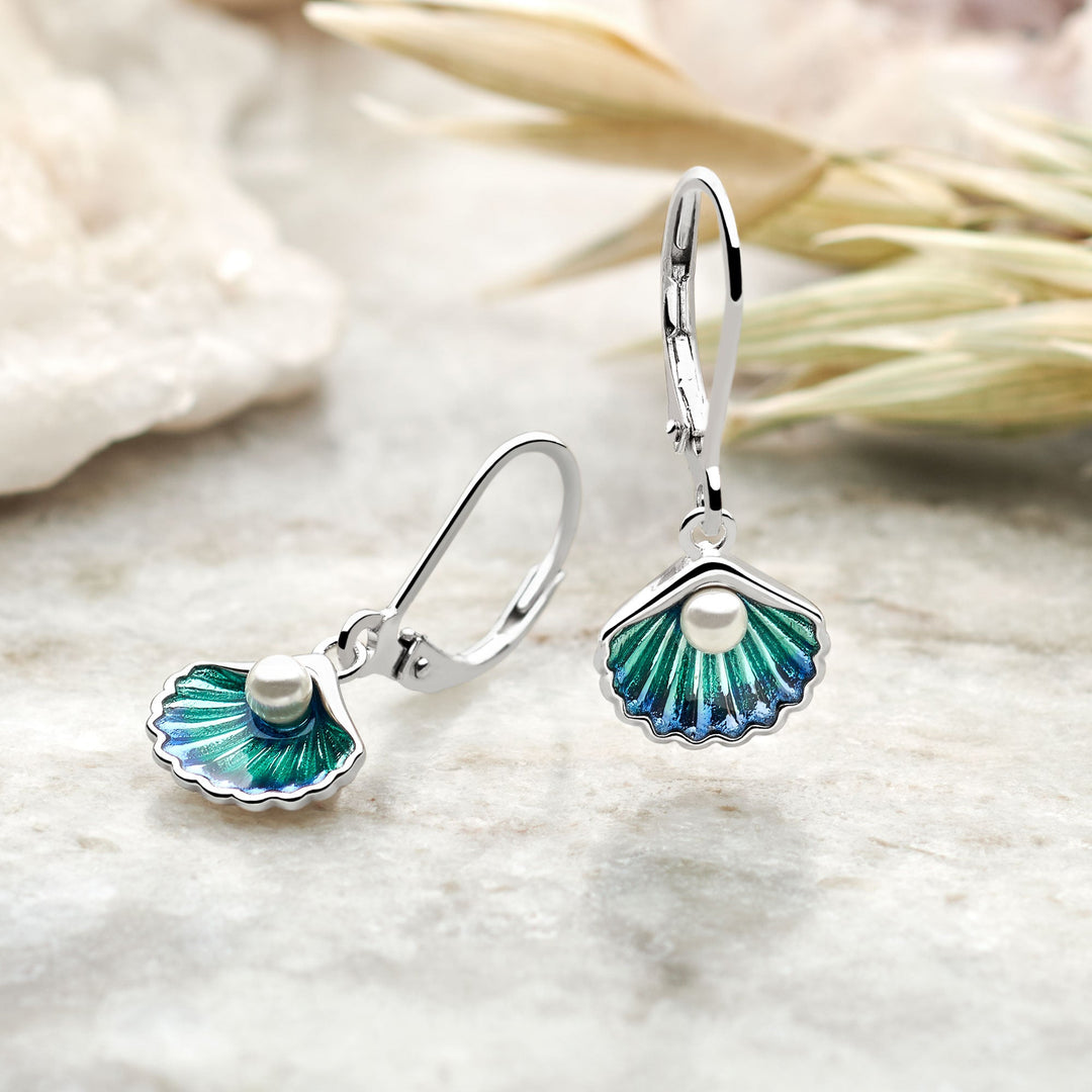 Secret Sea Shell Earrings (E56491)