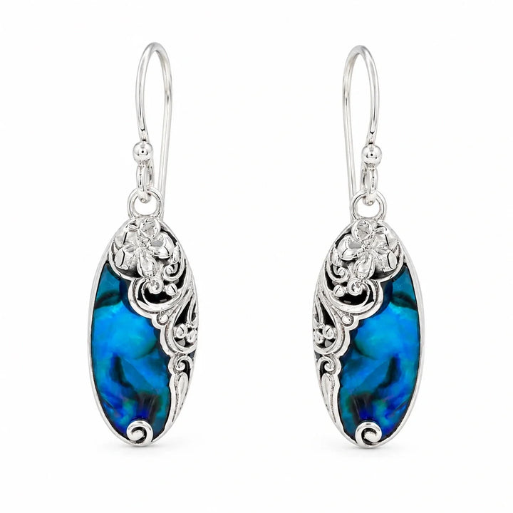 Ishia Blue Wave Earrings
