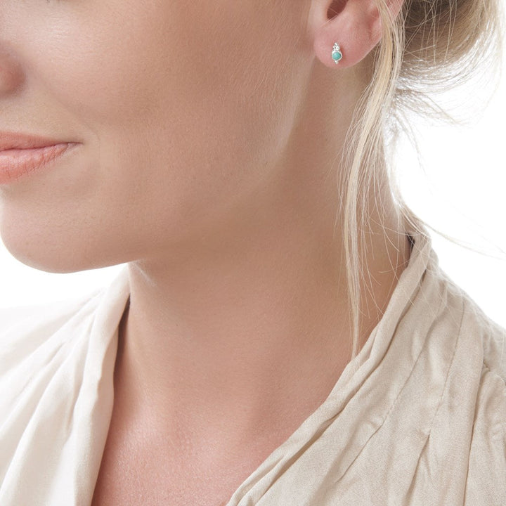 Turquoise Pool Earrings