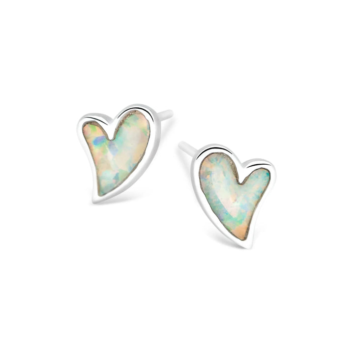 Opal Love Studs