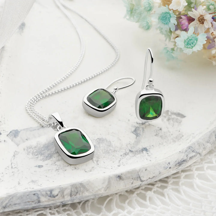 Verdant Verde Earrings