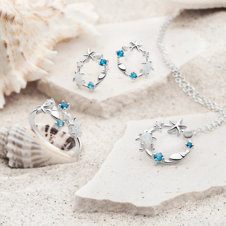 Blue Ocean Earrings (E58771)