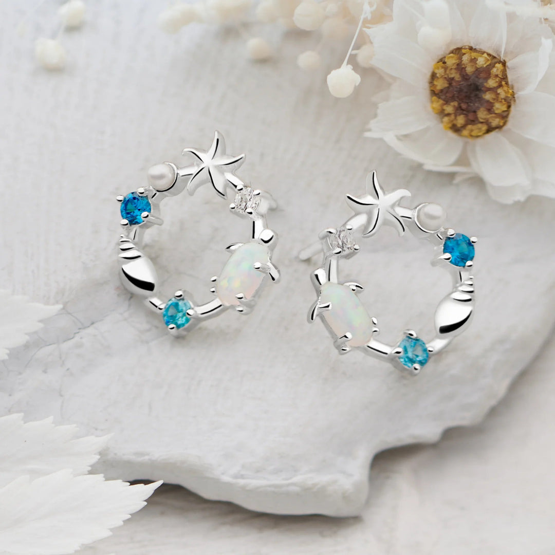 Blue Ocean Earrings (E58771)