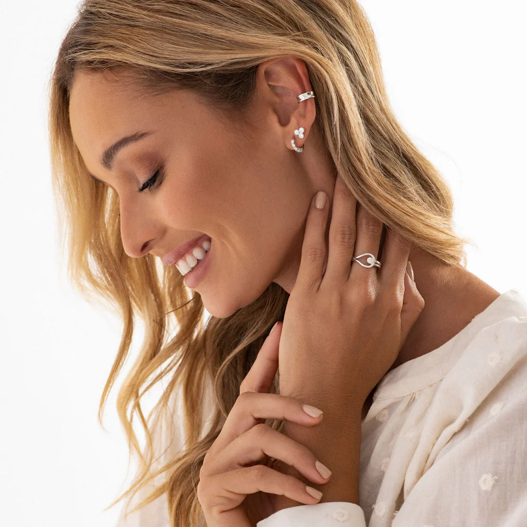 Classic Silver Ear Cuff