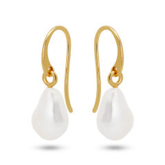 Baroque Pearl Drop Earrings