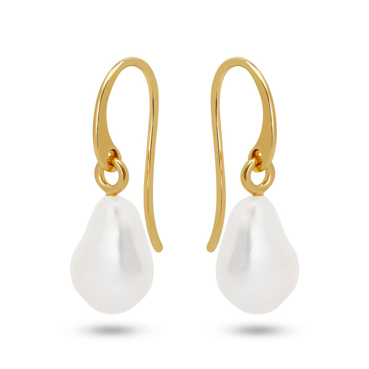 Baroque Pearl Drop Earrings