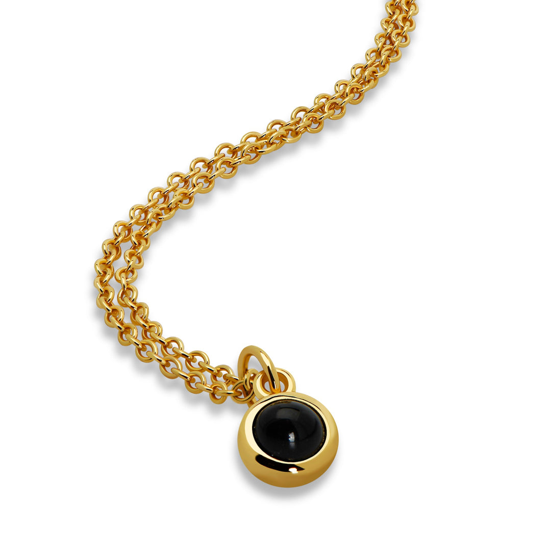 July Semi-Precious Birthstone Necklace