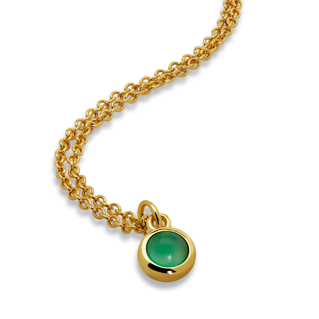 October Semi-Precious Birthstone Necklace