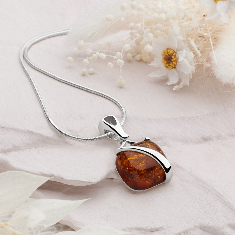 Cognac Honey Pendant (P10481)