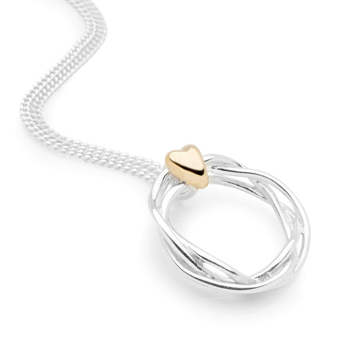 Golden Heart Pendant (P12491)