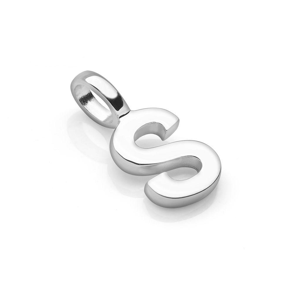 Silver Initial ID Bracelet (BRC1081)