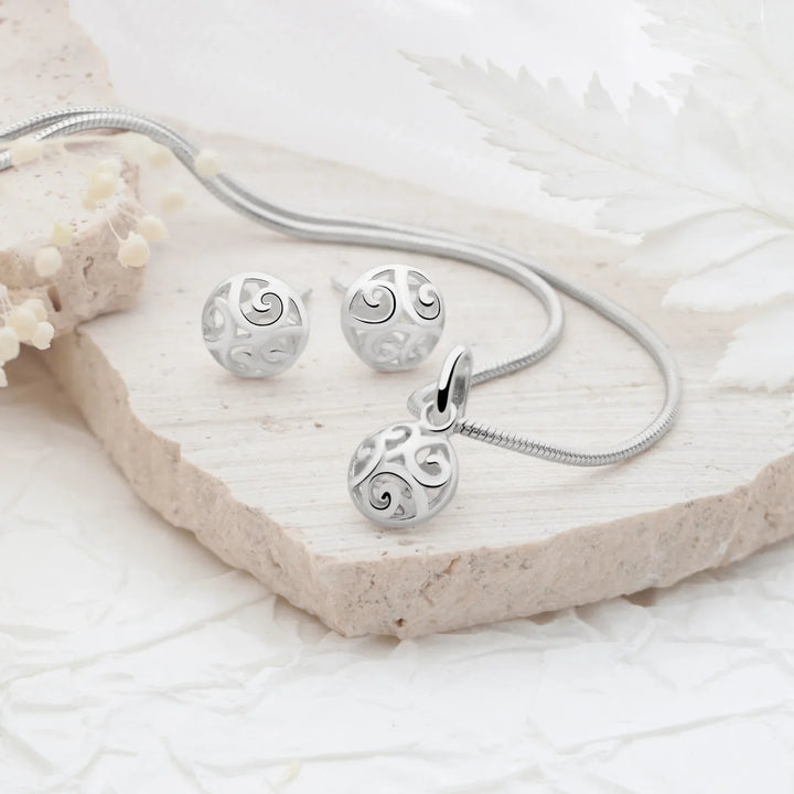 Rococo Silver Set
