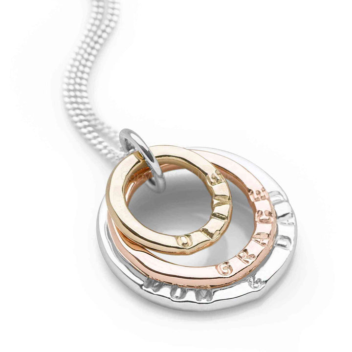 Triple Finish Personalised Necklace (P27211)