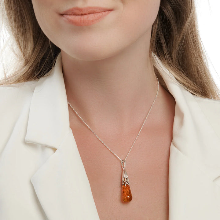 Melting Amber Pendant (P27501)