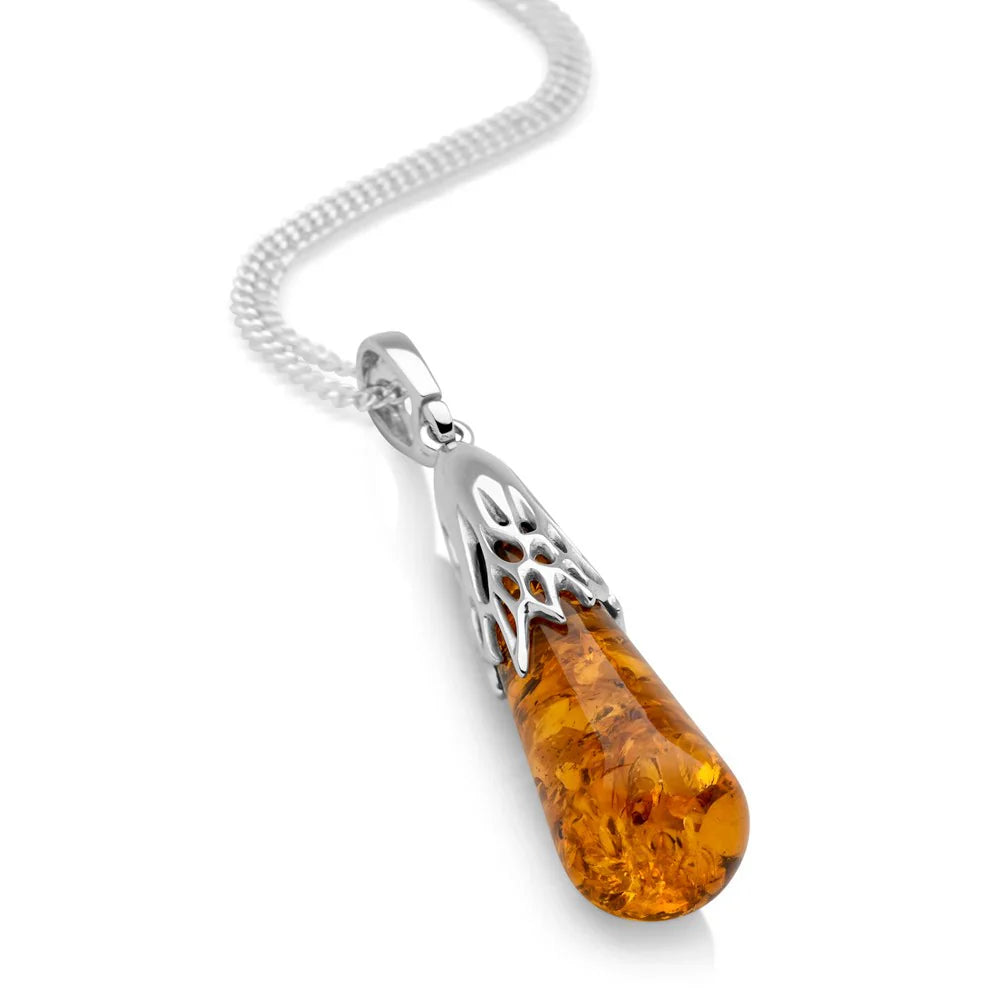 Melting Amber Pendant (P27501)