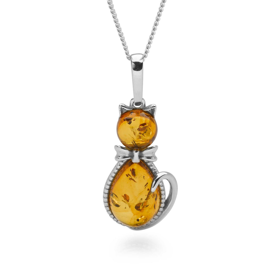 Amber Kitten Pendant (P27781)