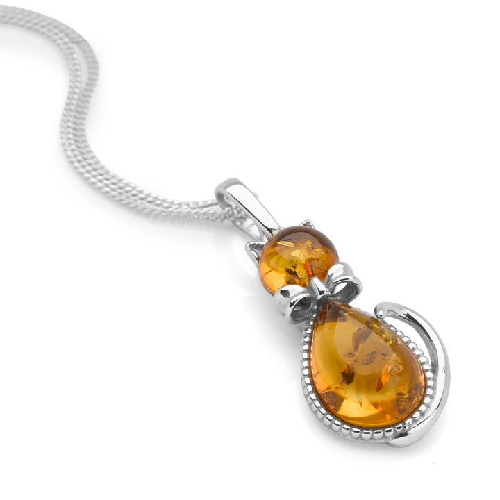 Amber Kitten Pendant (P27781)