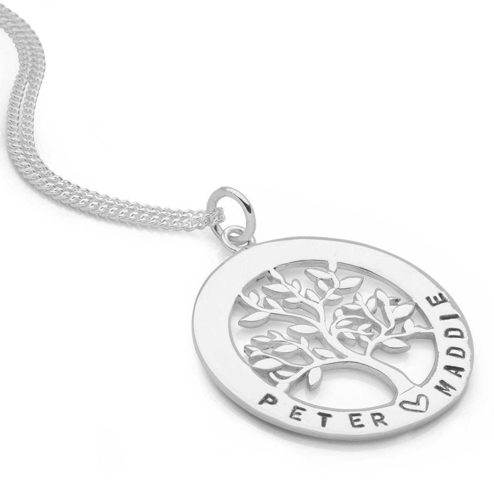 Tree of Life Personalised Pendant (P28541)