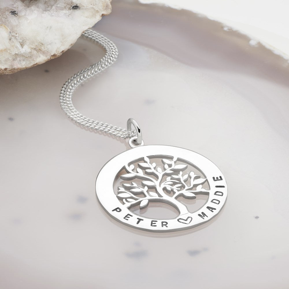 Tree of Life Personalised Pendant (P28541)