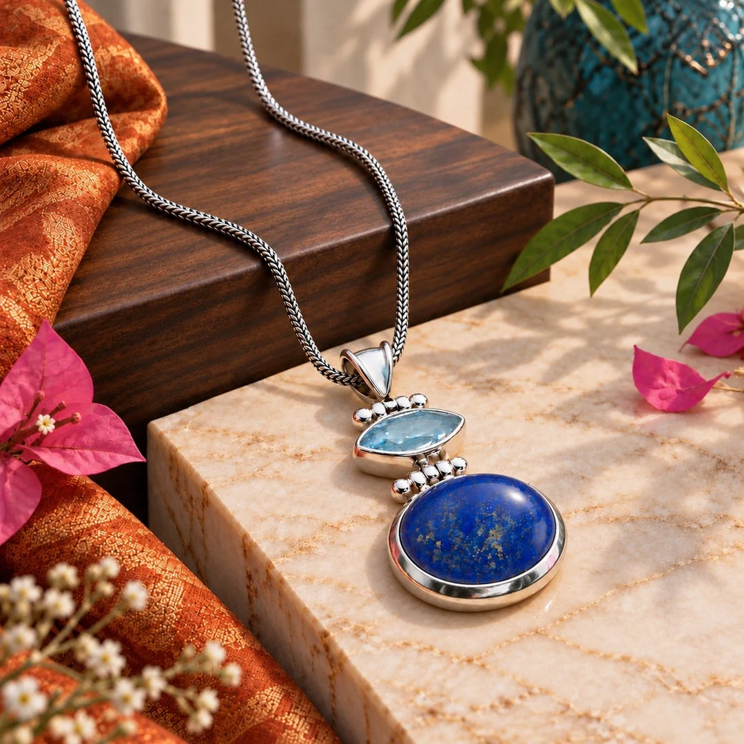Deep Blue Ocean Pendant
