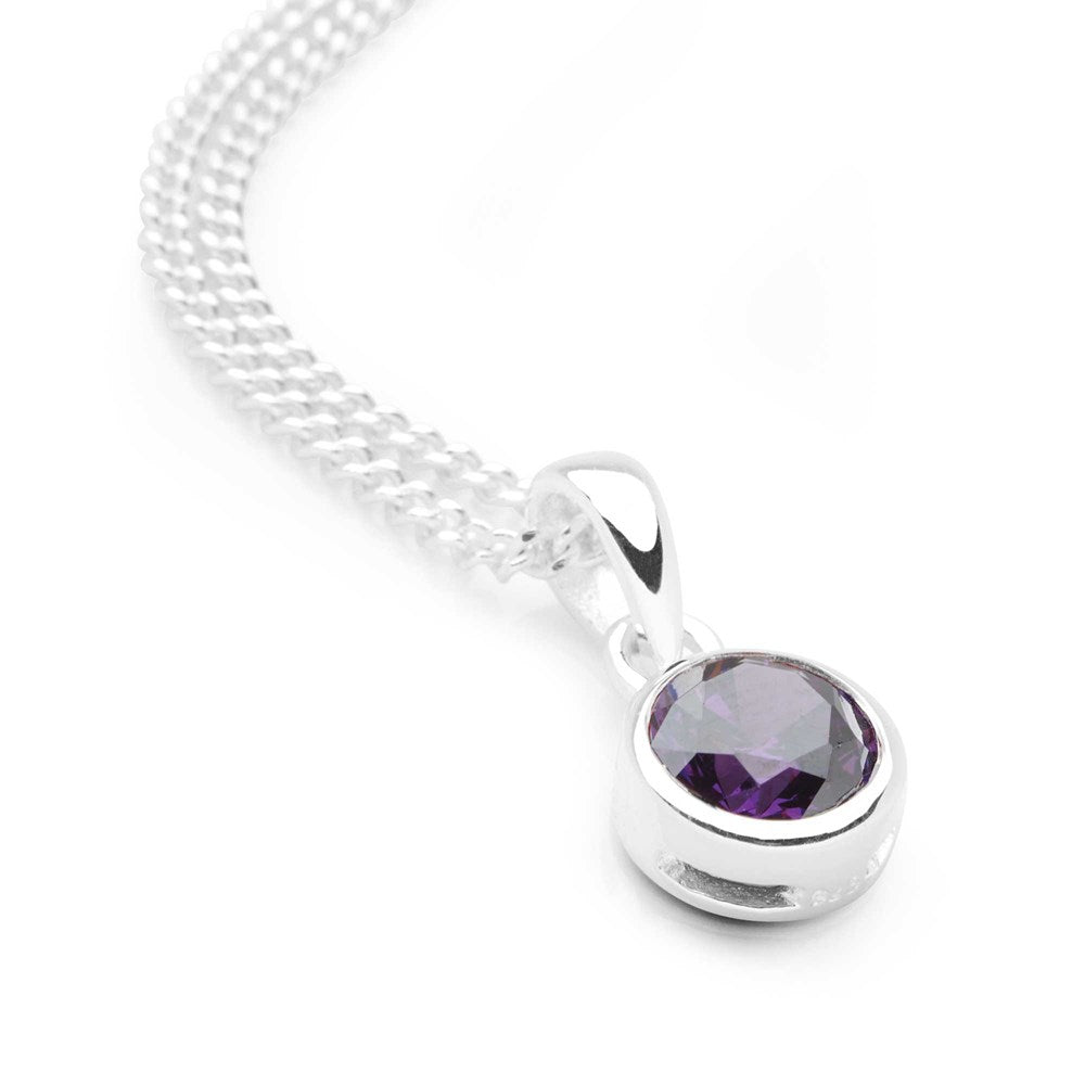 February Birthstone Pendant (P29121)