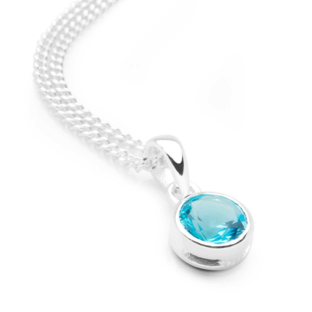 March Birthstone Pendant (P29131)