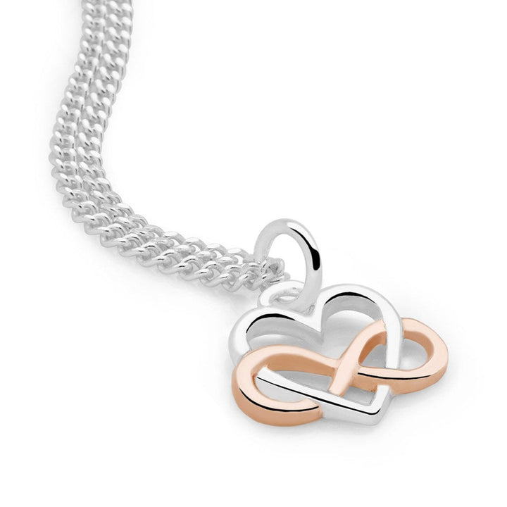 Eternal Love Rose Gold Pendant (P29691)