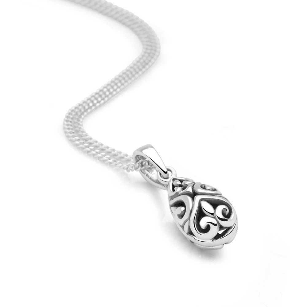 Sumatra Silver Rain Pendant (P29901)