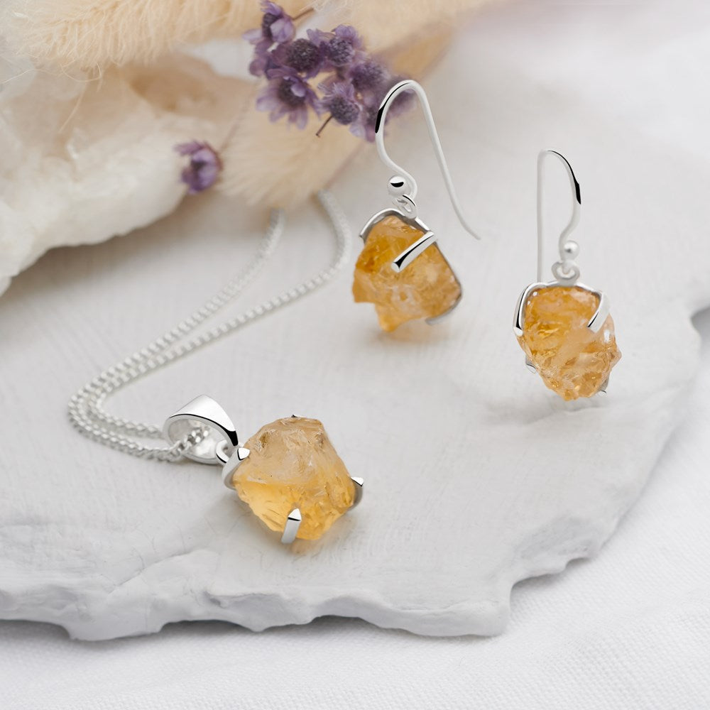 Citrine Earrings (B225E01)