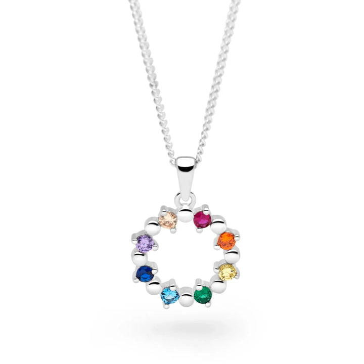 Magical Rainbow Halo Pendant (P30551)