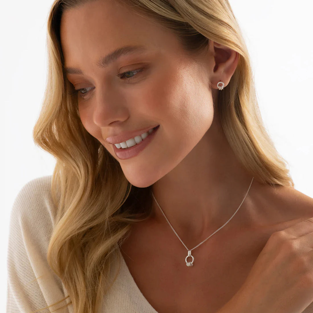 Silver Links Necklace