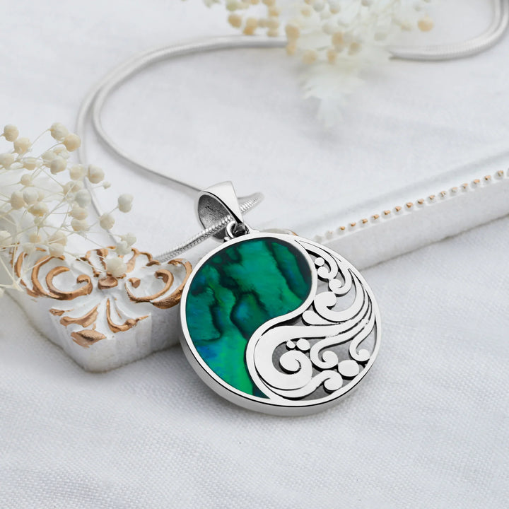 Yin Yang Wave Pendant
