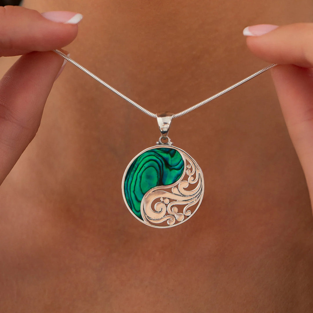Yin Yang Wave Pendant