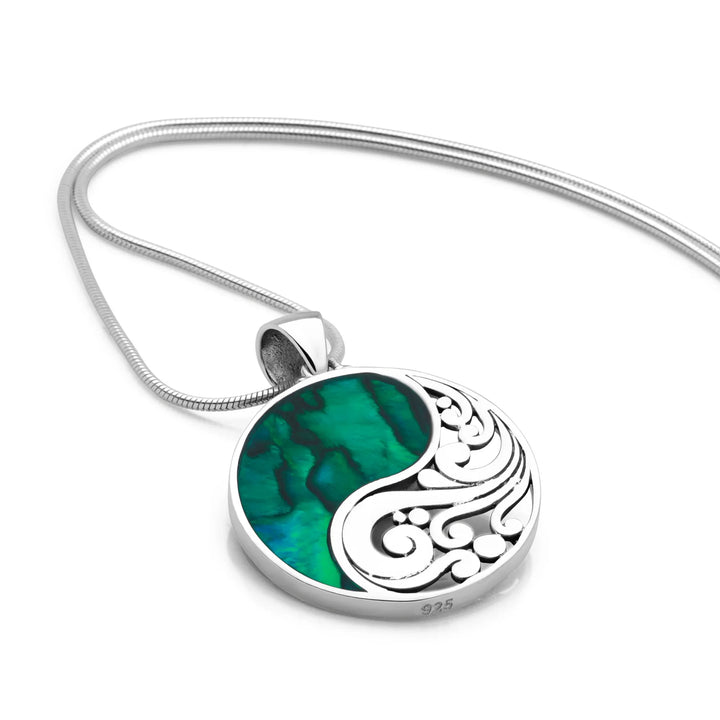 Yin Yang Wave Pendant